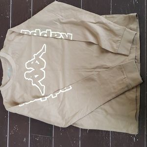 Kappa Logo Carma Man t-shirt.  long sleeve.   NWOT. Size Small
